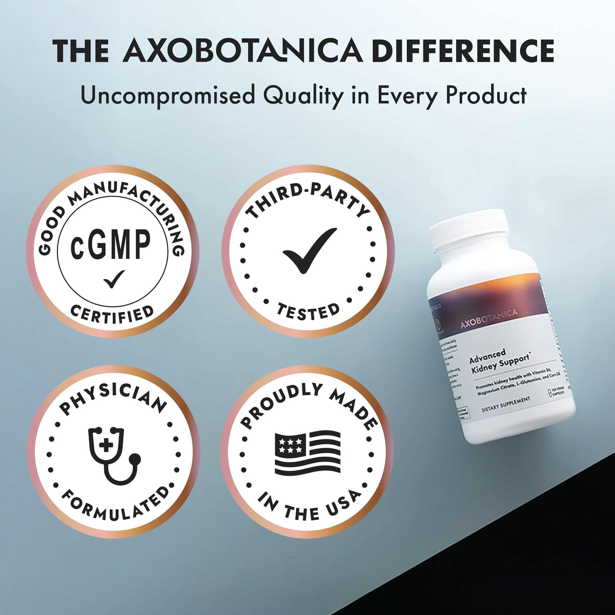 Axobotanica Nettoyage Rénal 240 capsules arrière