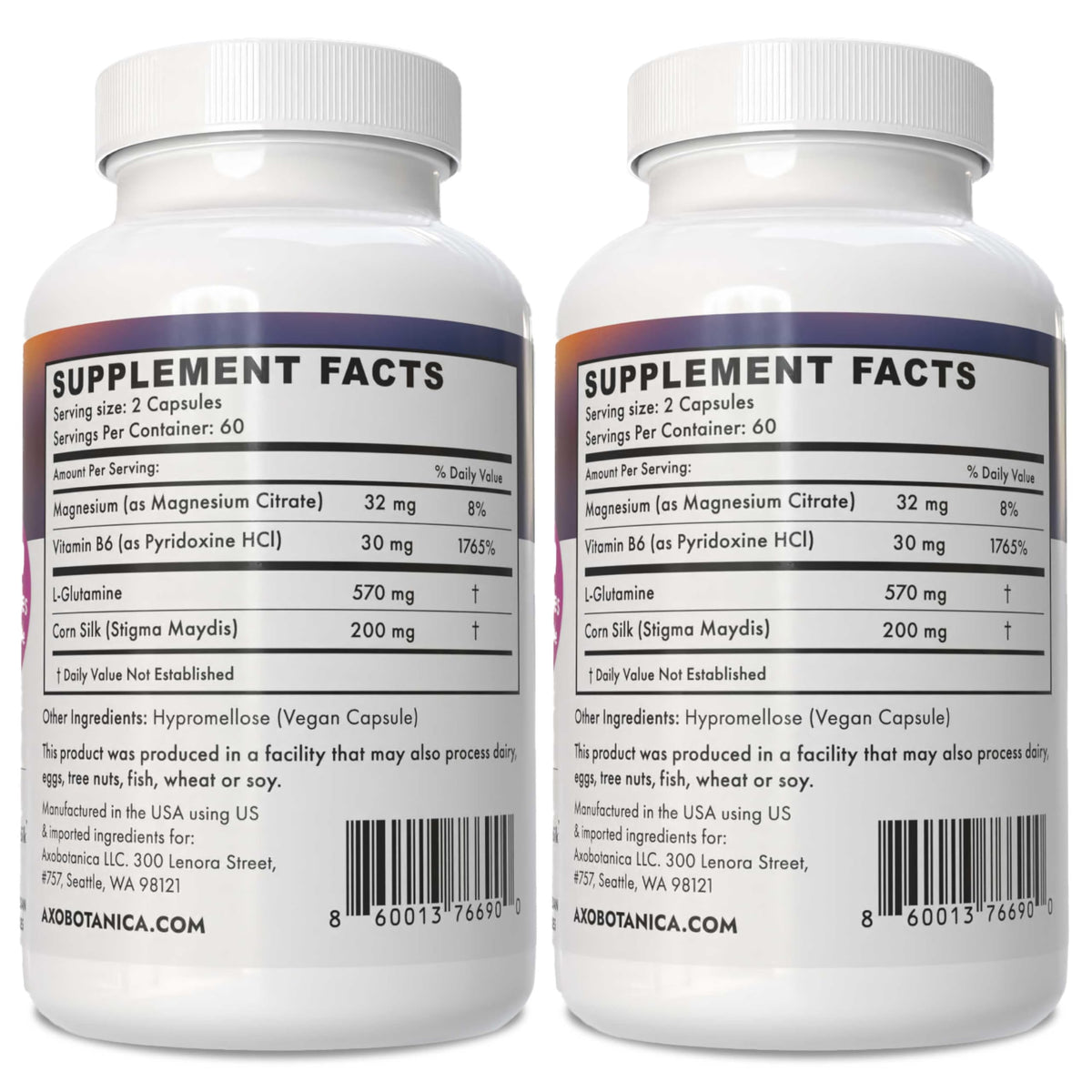 Axobotanica Nettoyage Rénal 240 capsules en gros plan