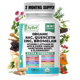 AyBet Complément Alimentaire 120 Capsules Végétales vue avant