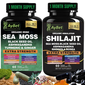 AyBet Complément Alimentaire Algues Marines et Shilajit boîte avant
