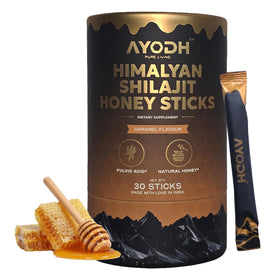 AYODH Sticks de Miel au Shilajit vue de face