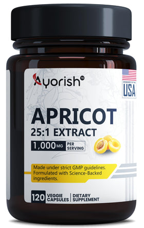 Ayorish Extrait d'Abricot 500 mg capsule avant