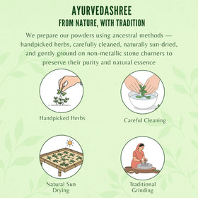 AYURVEDASHREE Poudre de Graines de Mucuna dans un smoothie
