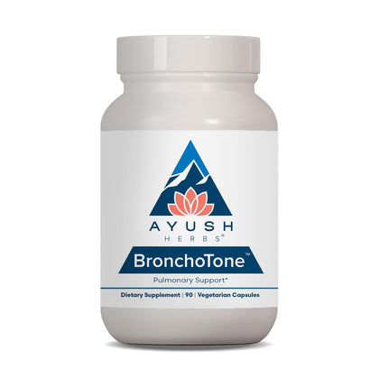 Ayush Herbs Bronchotone complément alimentaire 90 capsules vue de face