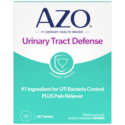 AZO Protection Antibactérienne 48 Comprimés vue de face