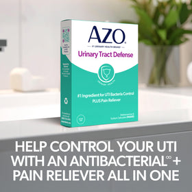AZO Protection Antibactérienne sur table avec des fleurs