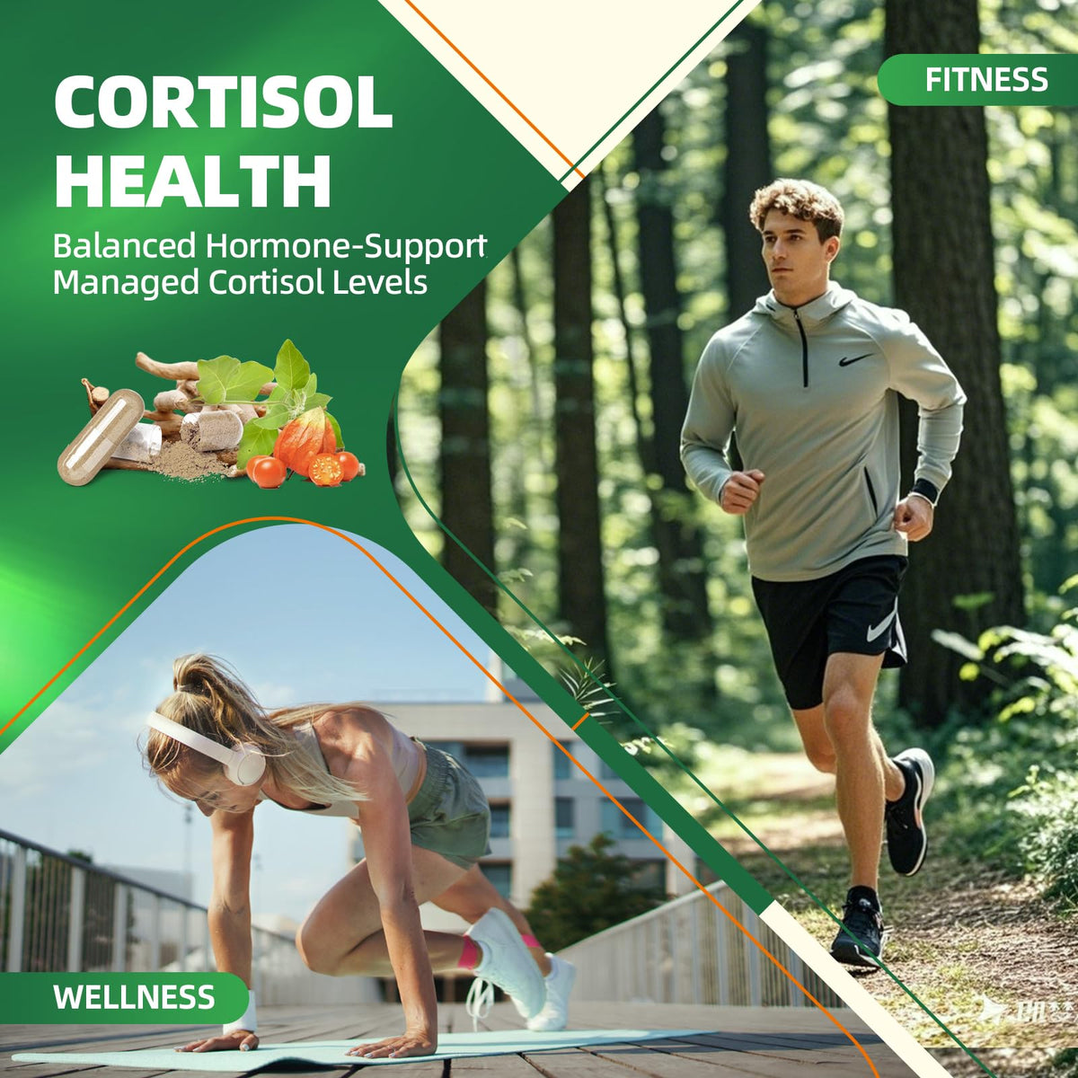 B BEWORTHS Cortisol avec ingrédients visibles
