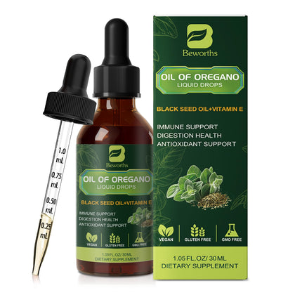 B BEWORTHS Huile d'Origan Bio 80% Carvacrol flacon avant