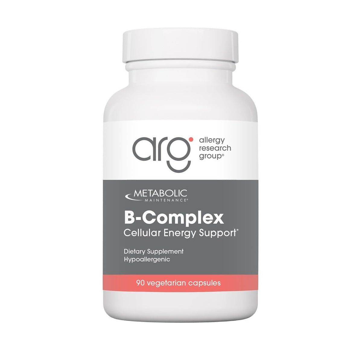 B-Complex de a balanced routine Maintenance, 90 capsules, vue de face