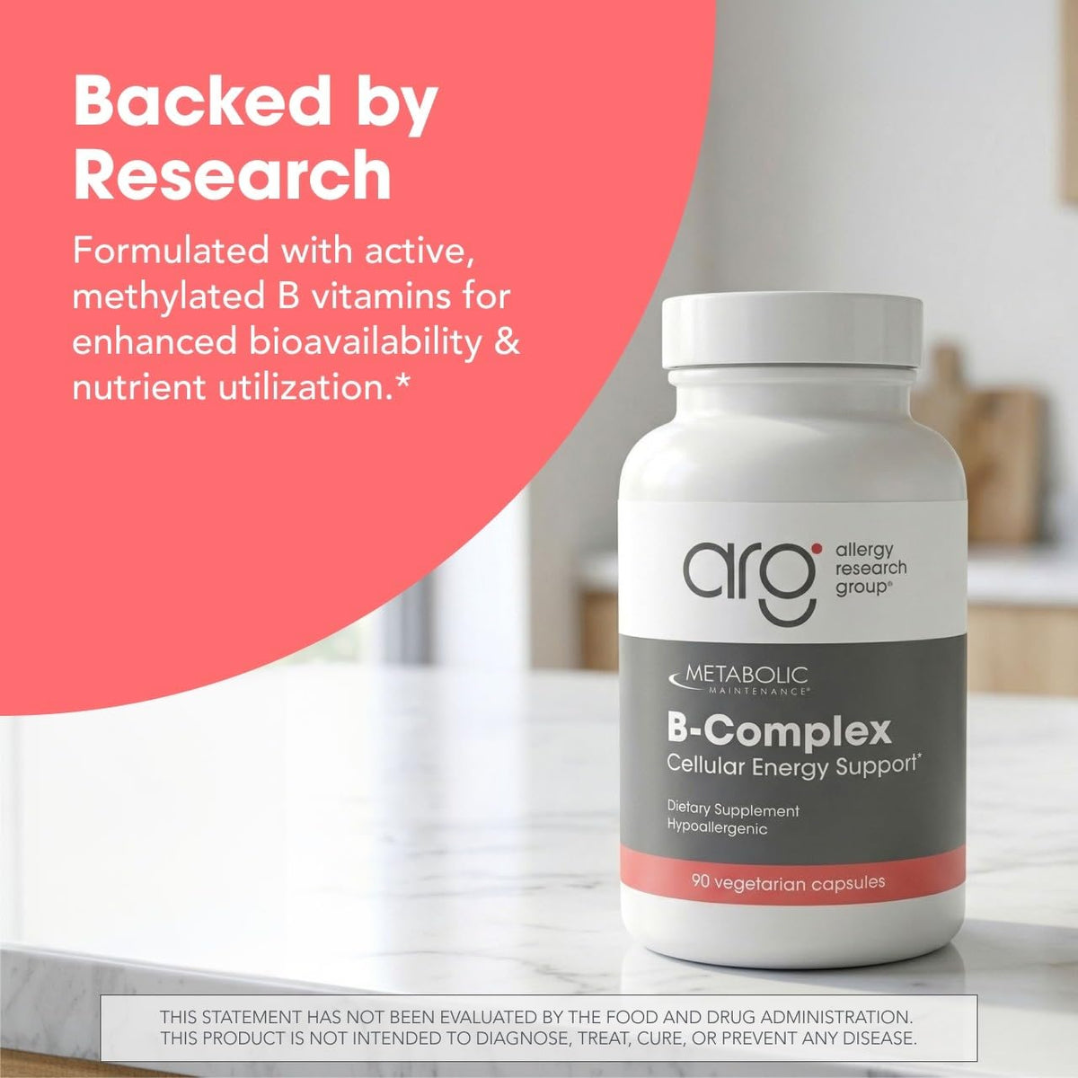 B-Complex de a balanced routine Maintenance, capsules ouvertes