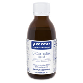 B-Complex Liquide Pure Encapsulations 140 mL vue de face