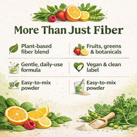 B-Experts Complément Alimentaire Fibres Végétales 408g avec ingrédients