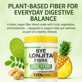 B-Experts Complément Alimentaire Fibres Végétales 408g vue arrière