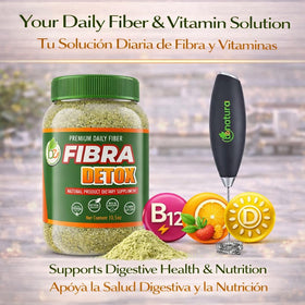 B-Experts Fibra complément alimentaire de fibres 10,5oz dans un shaker