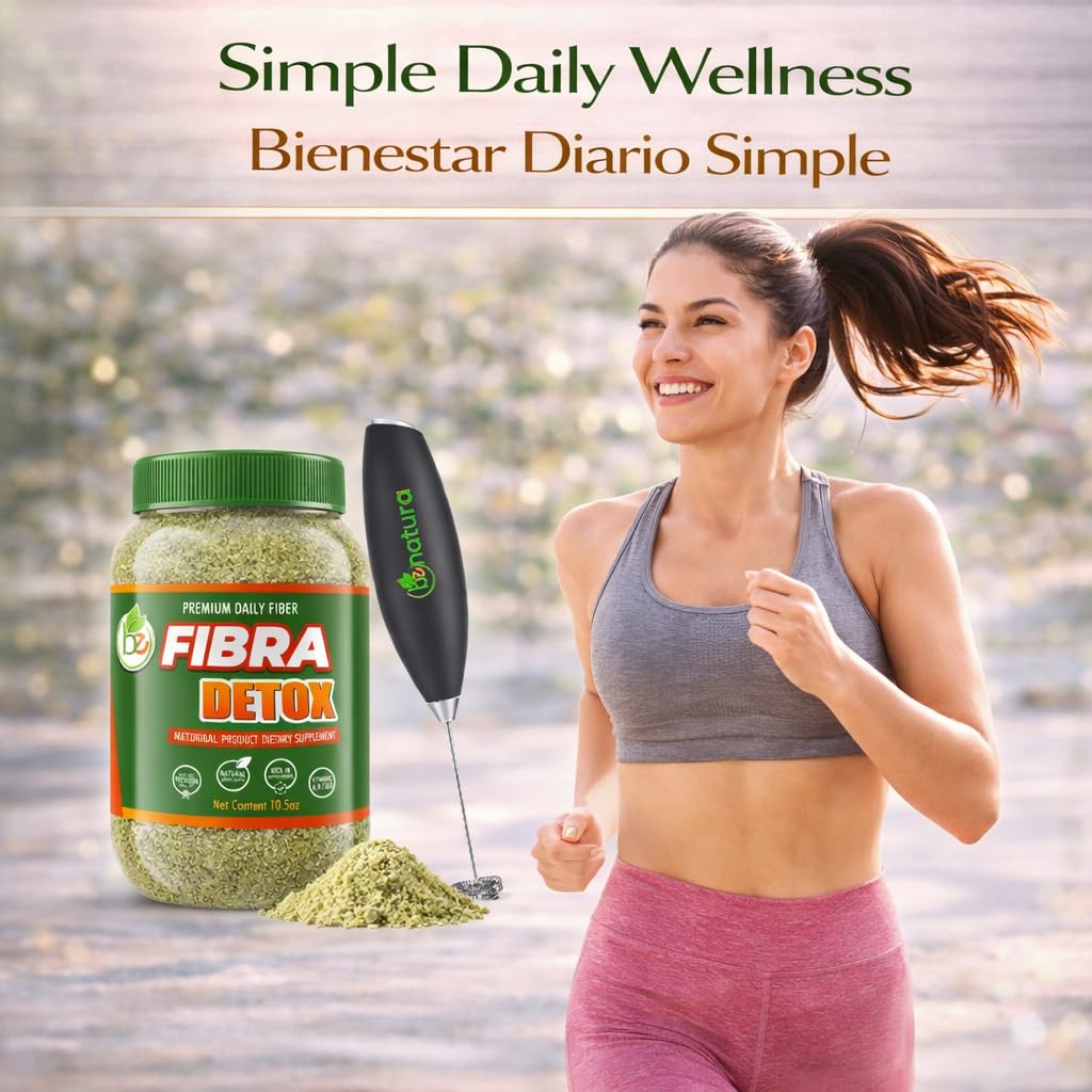 B-Experts Fibra complément alimentaire de fibres 10,5oz étiquette avec ingrédients