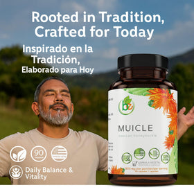 B-Experts Muicle Capsules Forte 1200 mg capsules sur une surface