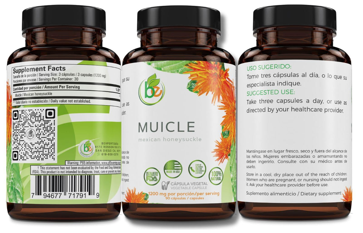 B-Experts Muicle Capsules Forte 1200 mg étiquette du produit
