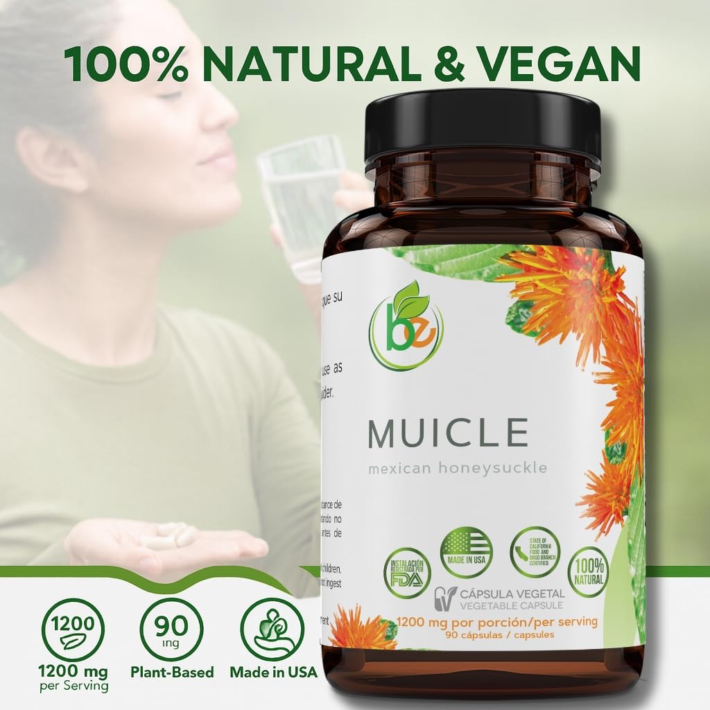 B-Experts Muicle Capsules Forte 1200 mg vue arrière du flacon