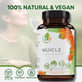 B-Experts Muicle Capsules Forte 1200 mg vue arrière du flacon