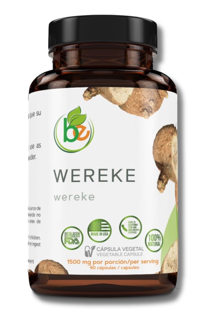 B-Experts Wereke 1500 mg 90 capsules végétales vue de face