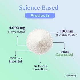 B-fit Inositol 40:1 Complément Alimentaire 60 Portions avec un smoothie