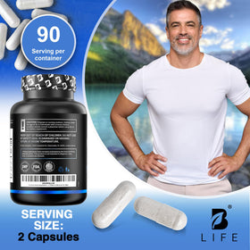 B Life Prostate Complex flacon avec capsules