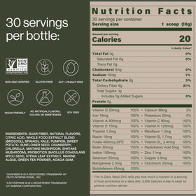 B.WILD Mélange de Boisson Multivitaminé Végétal Pêche Thé Vert en verre