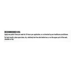 B12Plast Patches Topiques Multi B12 arrière de la boîte