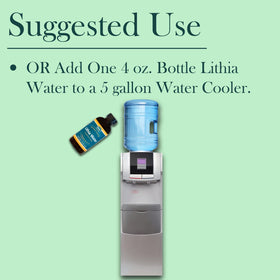 Baar Concentré d'Eau Lithia 118 ml sur un fond neutre