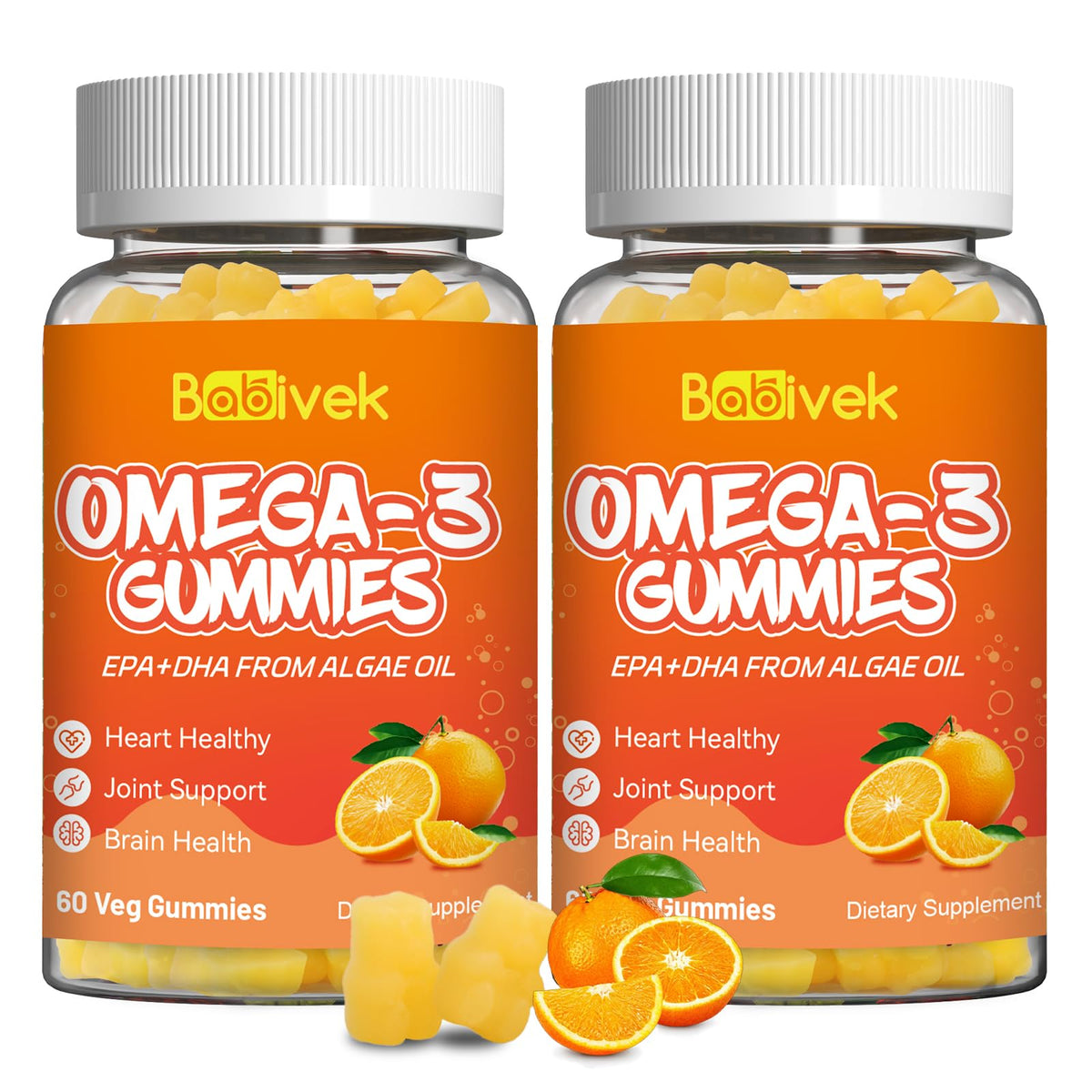 Babivek Gélules Omega-3 Vegan 1200mg paquet avant