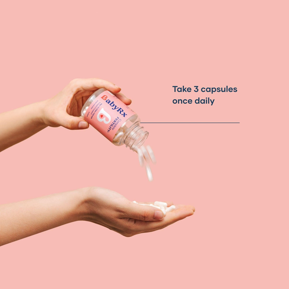 BabyRx Compléments Alimentaires Fertilité+ Femmes 90 Capsules - présentation