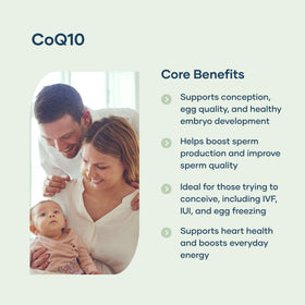 BabyRx CoQ10 200mg capsules sur table