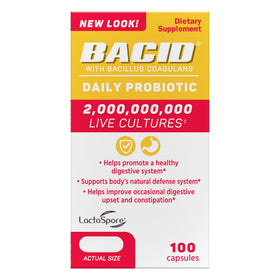 BACID Probiotique Quotidien 100 comprimés - vue avant