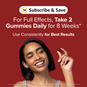 Back view of O Positiv URO Urinary Tract Gummies package