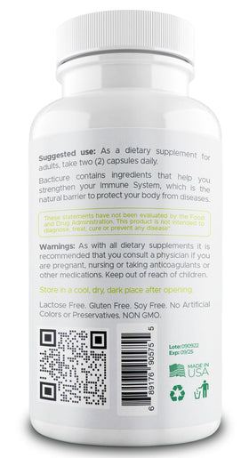 BACTERIUM PLUS Complément Alimentaire Probiotique 60 Capsules en situation