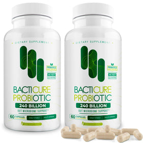 BACTERIUM PLUS Probiotique 120 Capsules vue de face