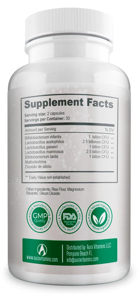BACTICURE Bacterium Plus capsules végétariennes dans un environnement naturel