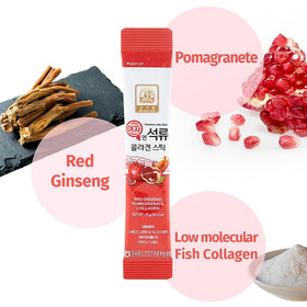 Baekje Pomegranate Collagen Jelly Stick lifestyle usage