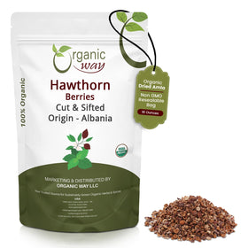 Baies d'Aubépine Coupées et Tamisées Organic Way, vue de face