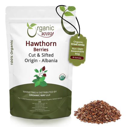 Baies d'Aubépine Coupées et Tamisées Organic Way, vue de face