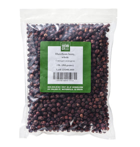 Baies de Hawthorn entières MONTEREY BAY HERB CO en sachet de 522g
