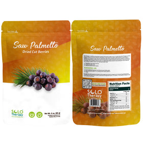 Baies de Saw Palmetto entières en sachet refermable