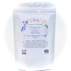 Baies de sureau entières bio 118g vue de face