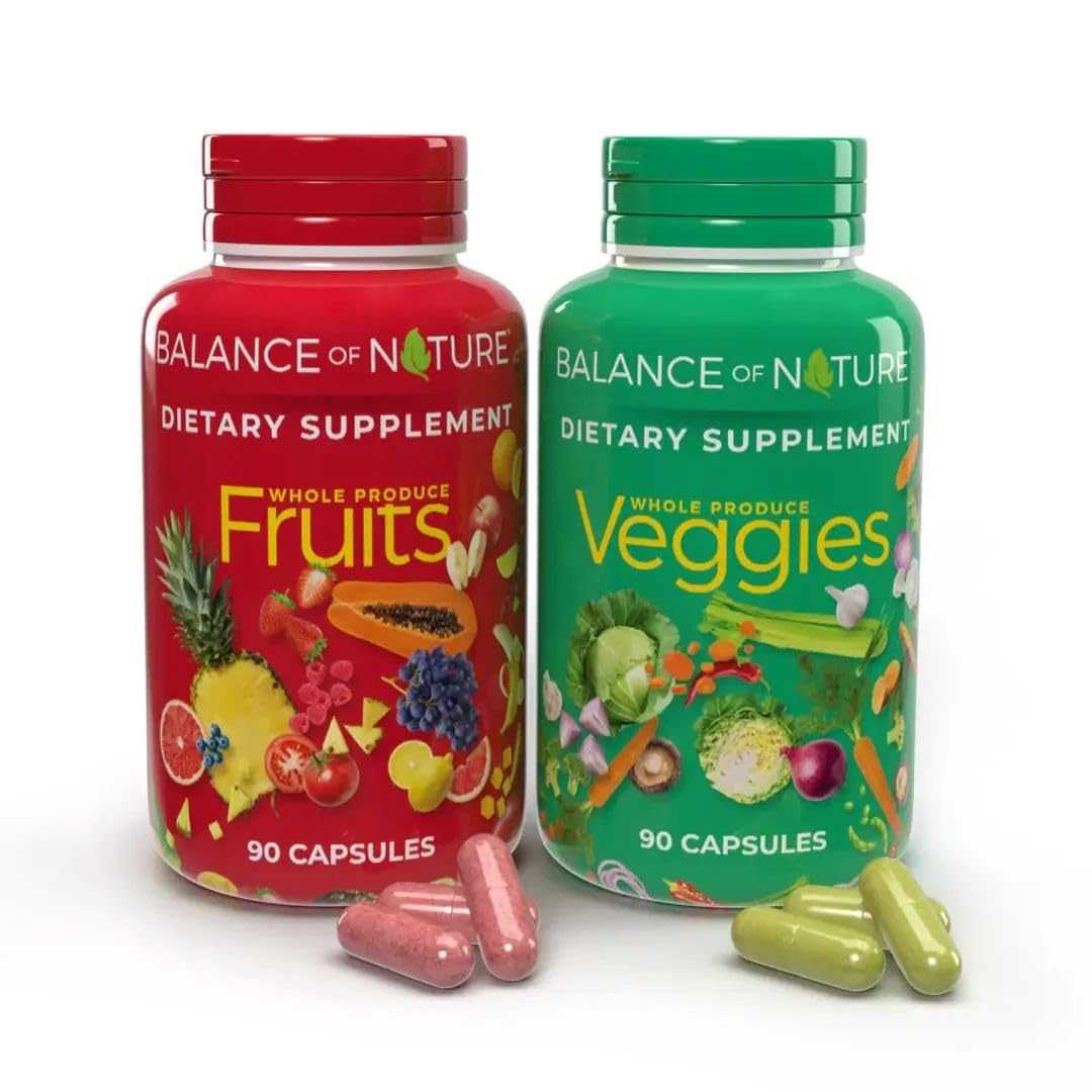 Balance of Nature complément alimentaire Fruits & Légumes 30 Portions, vue de face
