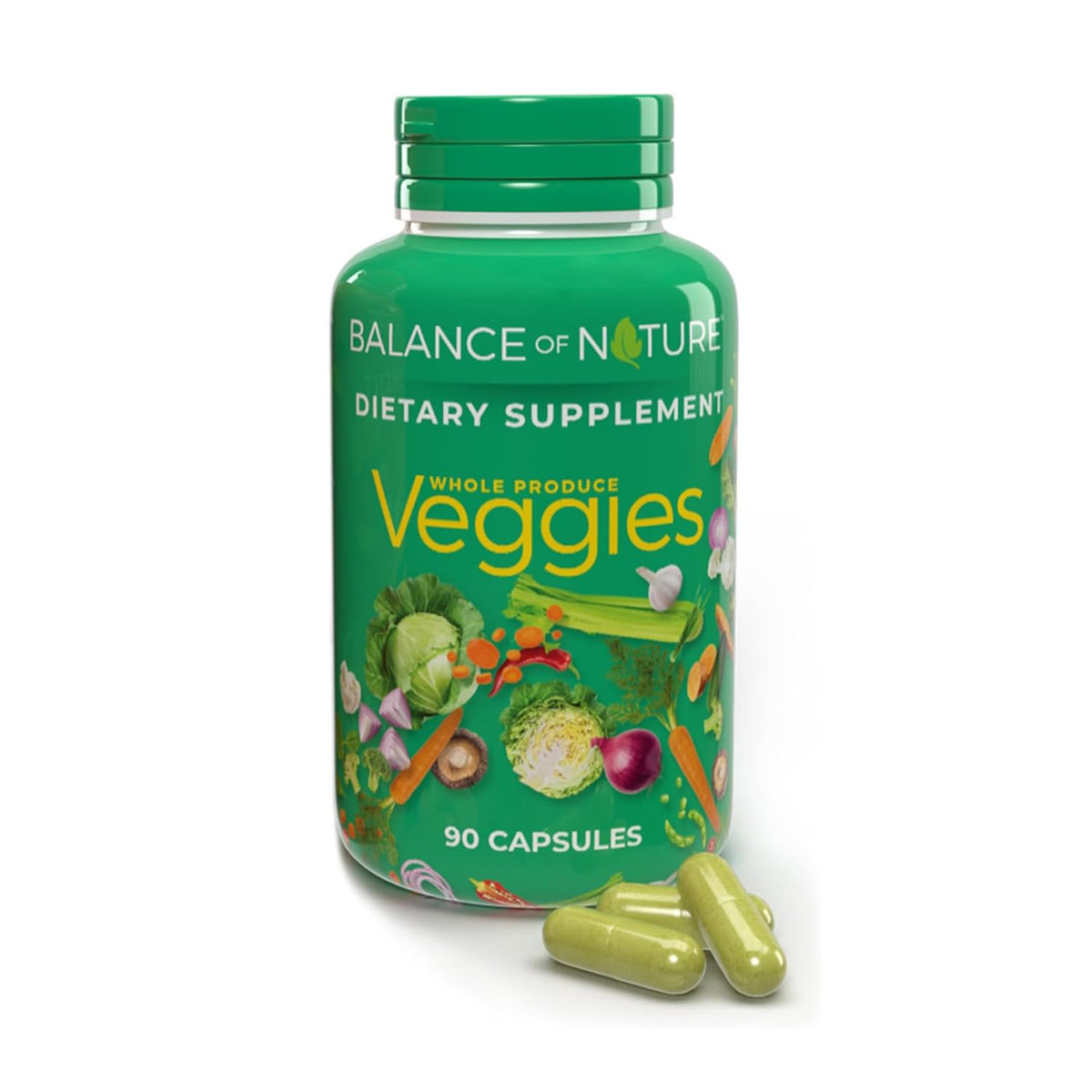 Balance of Nature Complément Alimentaire Superfood Veggies 90 Portions, vue de face