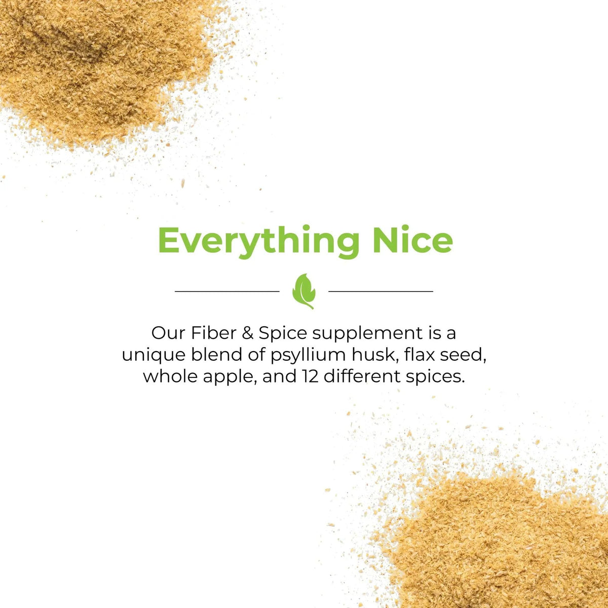 Balance of Nature Fiber & Spice - mélange dans un verre d'eau