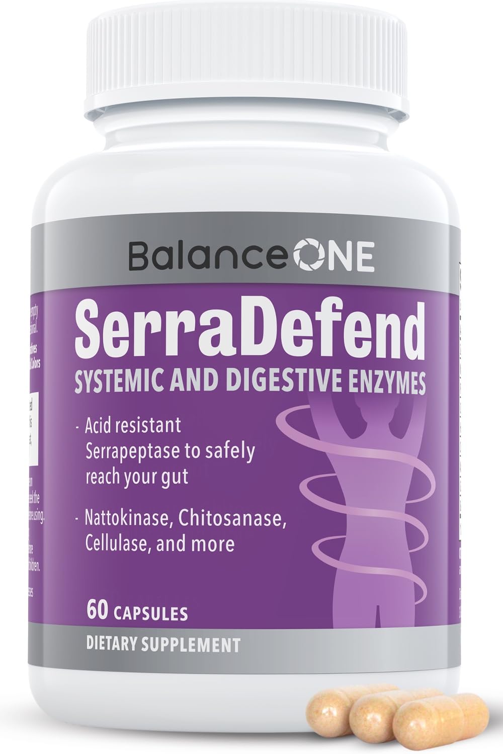 Balance ONE Biofilm Disruptor 60 capsules vue avant