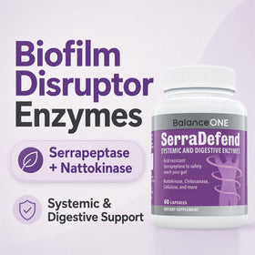 Balance ONE Biofilm Disruptor capsules avec étiquette