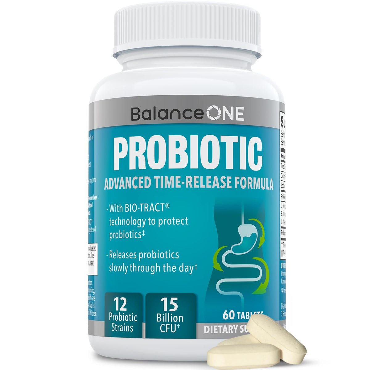 Balance ONE Probiotique 60 comprimés vue de face