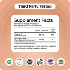 Balancebreens Acide Hyaluronique 250mg - mode d'emploi sur l'emballage